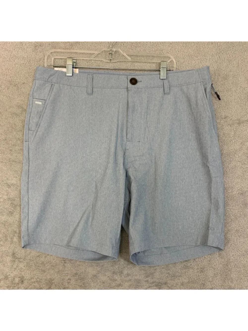 NWT Infinity Linearflex Men's 36 Blue Hybrid Stretch Shorts